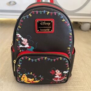 Loungefly Disney’s Mickey light up decorations mini backpack